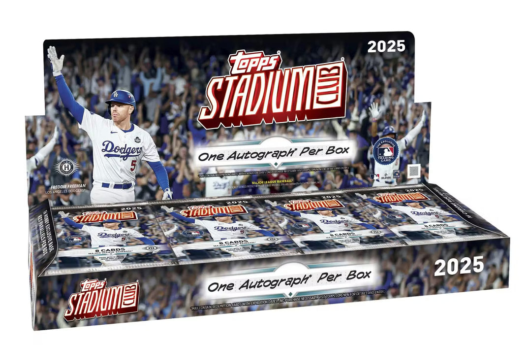 2025 Topps Stadium Club Baseball Hobby Box (Pre-Order: February 18)