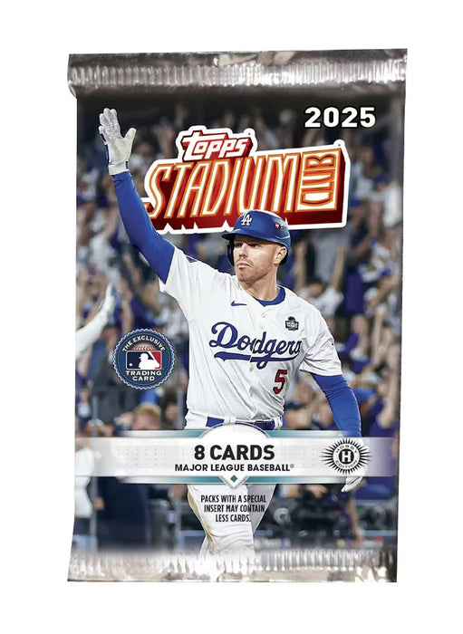 2025 Topps Stadium Club Baseball Hobby Box (Pre-Order: February 18)