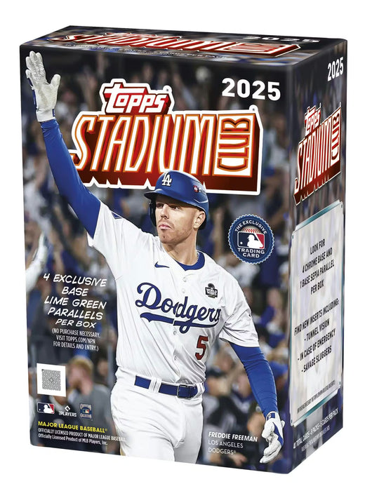 2025 Topps Stadium Club Baseball Blaster Box (Pre-order: February 18)