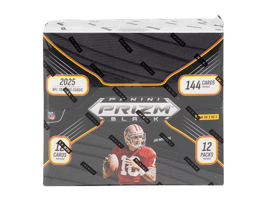 2025 Panini Prizm Black NFL Football Hobby Box