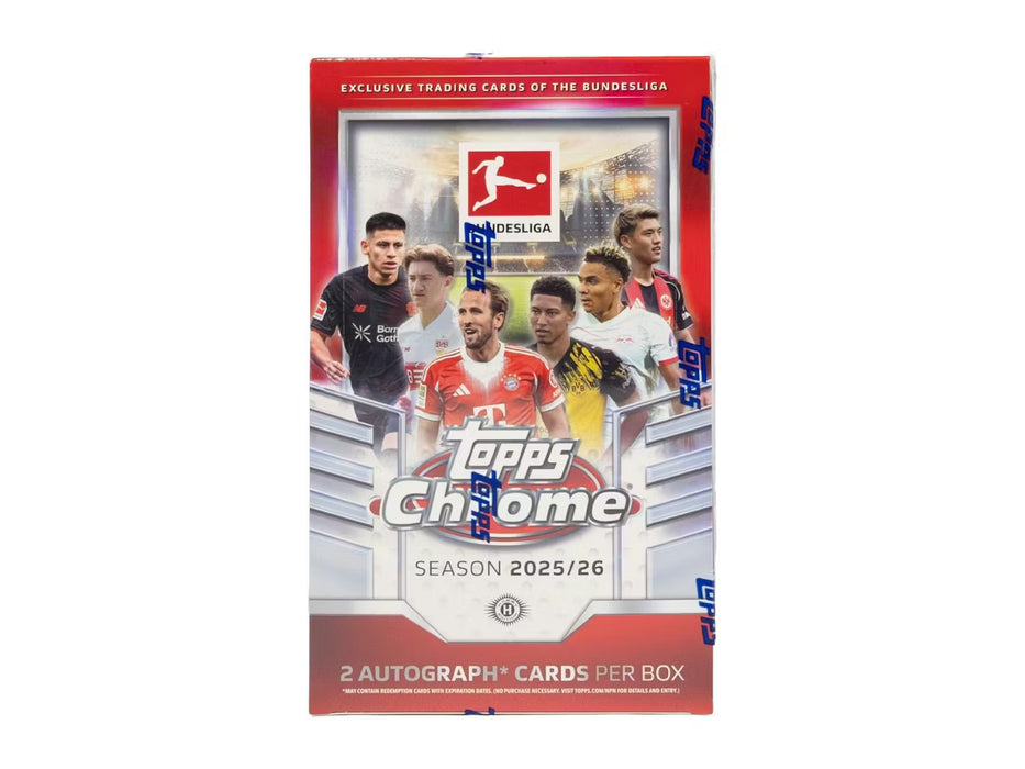 2025-26 Topps Chrome Bundesliga Hobby Box