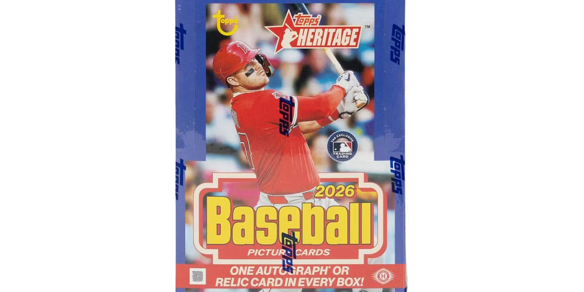 2026 Topps Heritage Baseball Hobby Box — SJAY2K Trading Cards