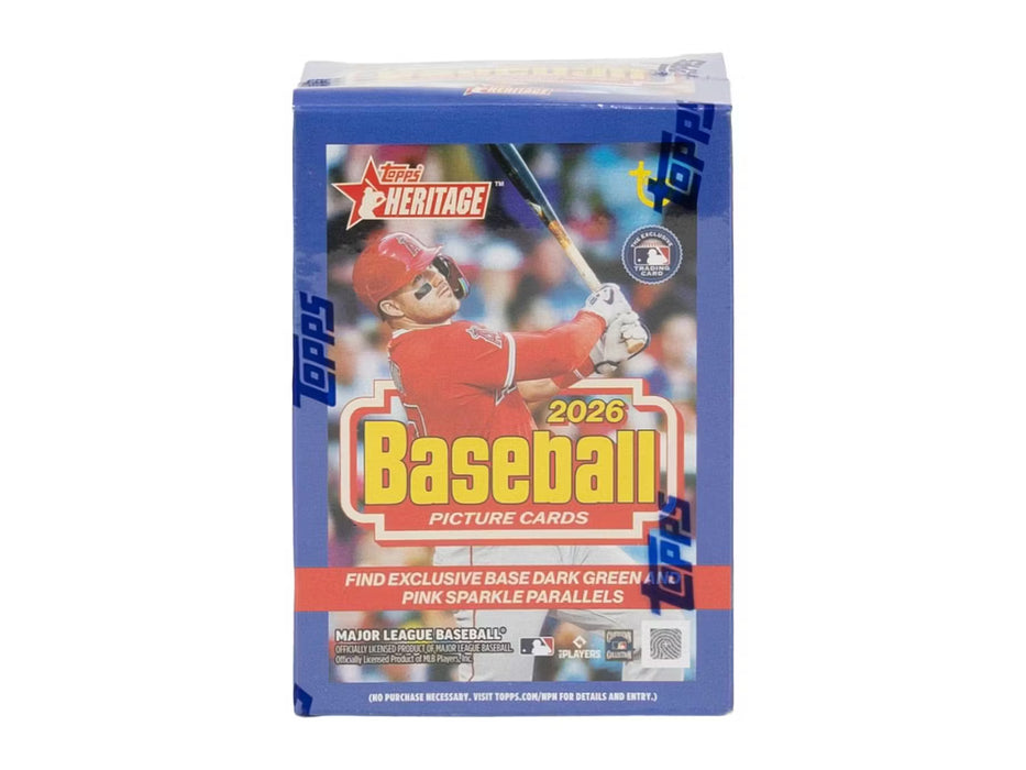 2026 Topps Heritage Baseball Value Blaster Box Sealed Case (40 Boxes)