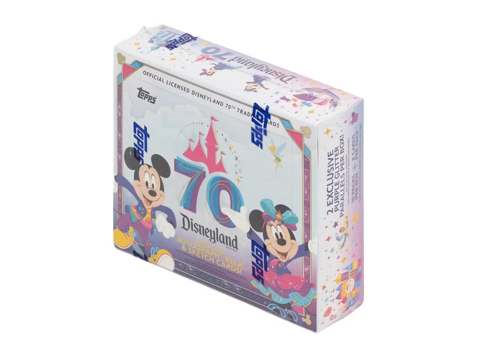 2025 Topps Disneyland 70th Anniversary Disneyland Exclusive Hobby Box