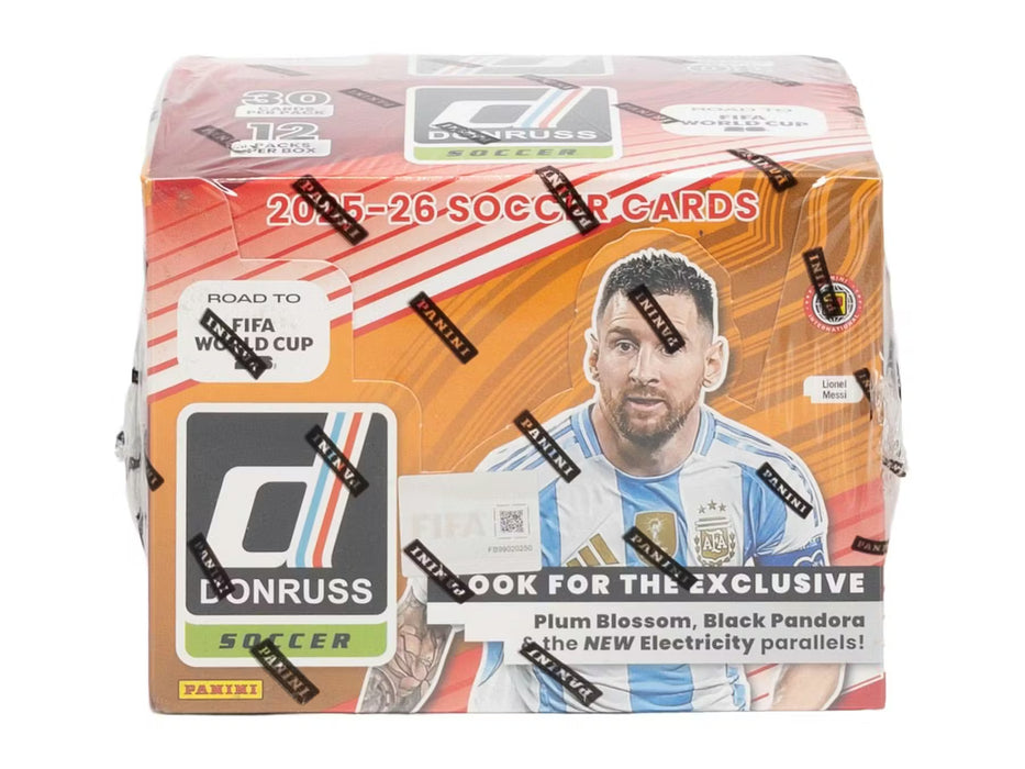 2025-26 Panini Donruss Road to FIFA World Cup Soccer Hobby International Box