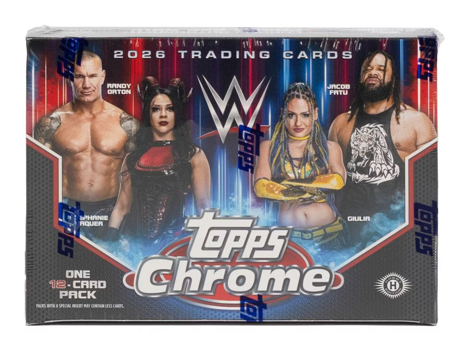 2026 Topps Chrome WWE Wrestling Delight Box