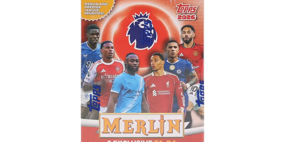 2026 Topps Merlin Premier League EPL Soccer Value Blaster Box