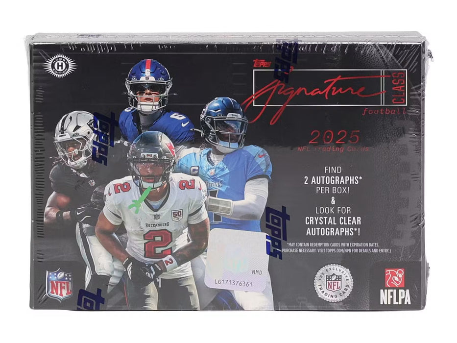 2025 Topps Signature Class Football NFL Hobby Box