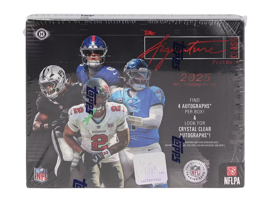2025 Topps Signature Class Football NFL Hobby Jumbo Box