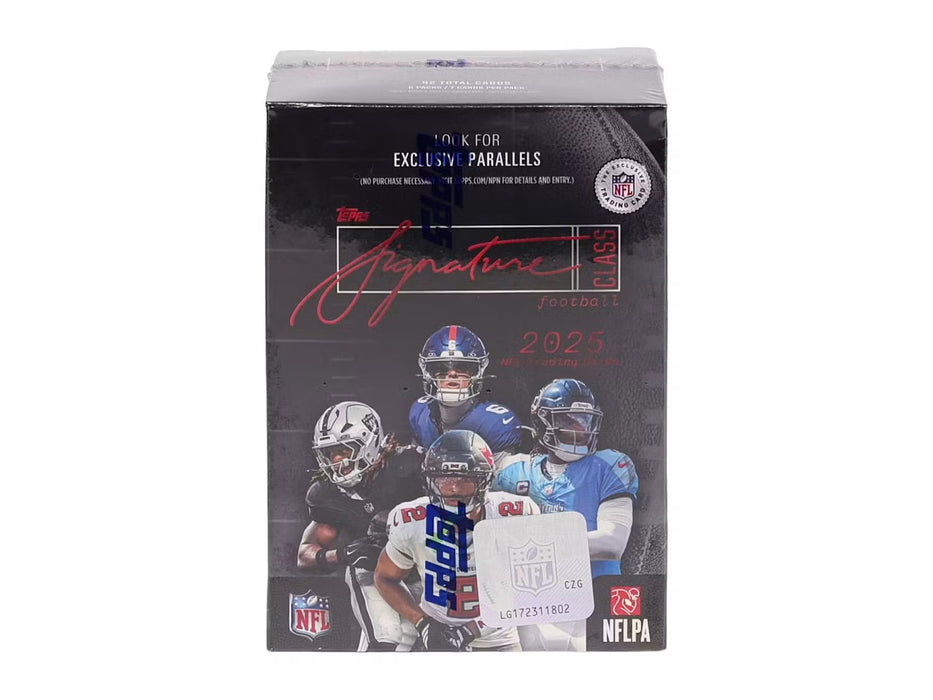 2025 Topps Signature Class Football NFL Value Blaster Box