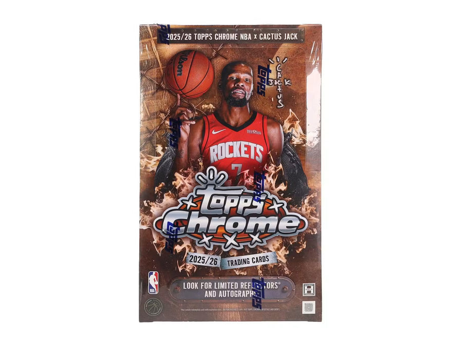 2025-26 Topps Chrome Cactus Jack Basketball Hobby Box — SJAY2K