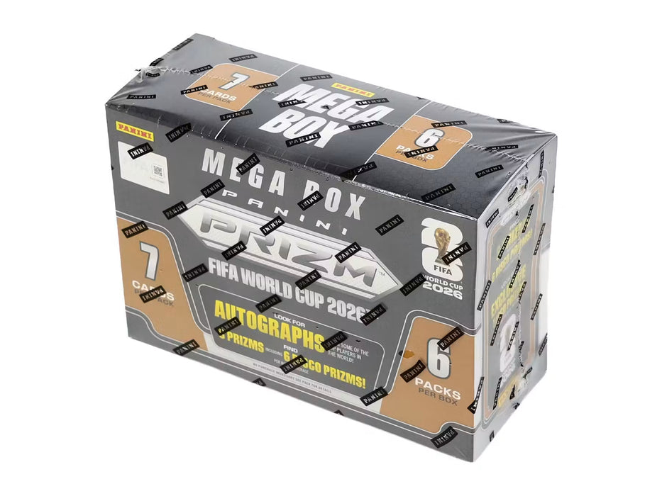 2026 Panini Prizm FIFA World Cup Soccer Hobby Mega Box