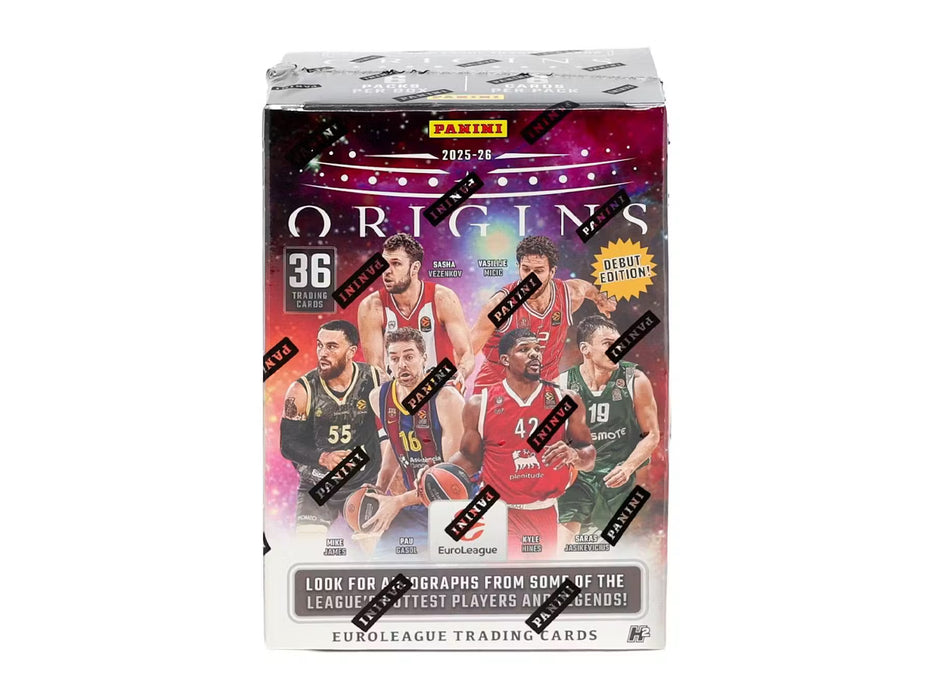 2025-26 Panini Origins Euroleague Basketball H2 Hybrid Box