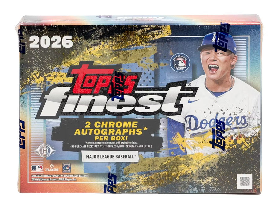 2026 Topps Finest Baseball Delight Box (Pre-order: July 15)