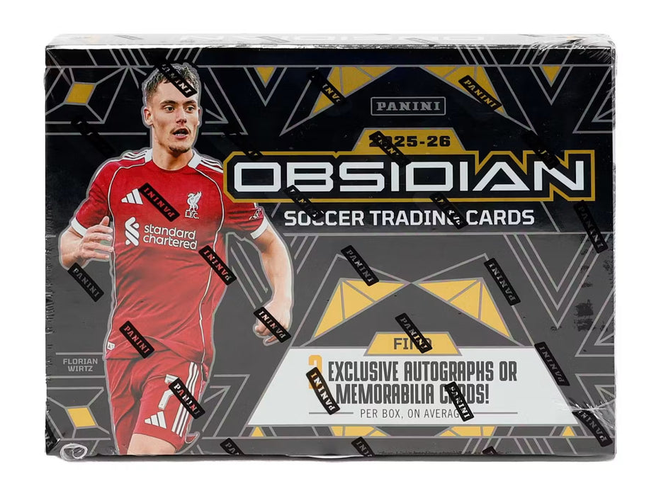 2025-26 Panini Obsidian Soccer Hobby International Box