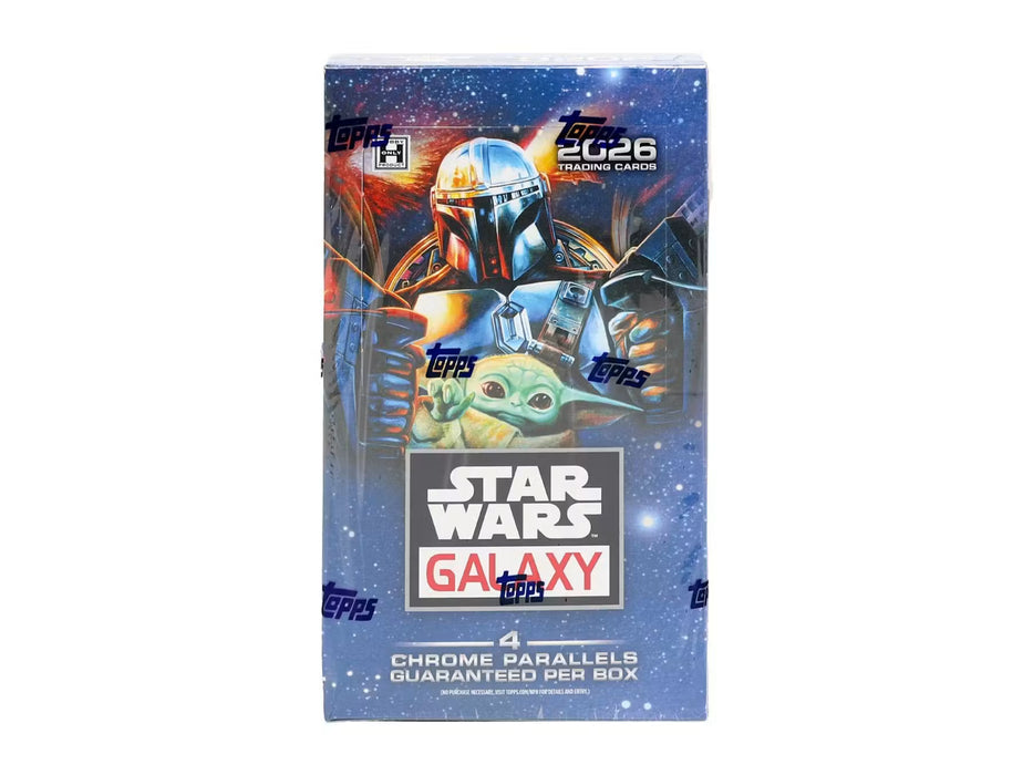 2026 Topps Chrome Star Wars Galaxy Hobby Box