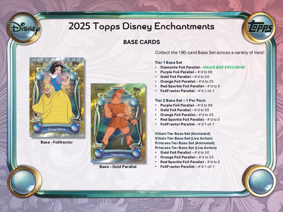 2025 Topps Disney Wonder 7-Pack Blaster Box