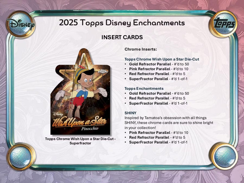 2025 Topps Disney Wonder 7-Pack Blaster Box