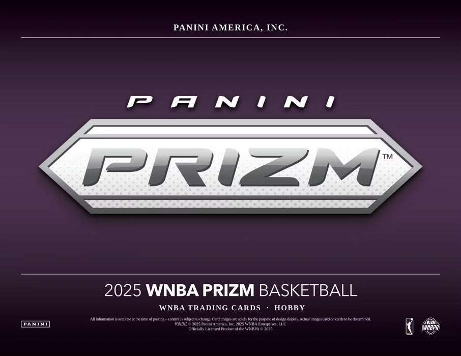 2025 Panini Prizm WNBA Basketball Hobby Box (Pre-Order: December 5)