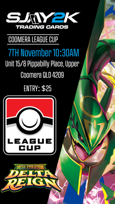 Upper Coomera Pokemon League Cup Tournament Entry - Saturday 7 Nov 2026