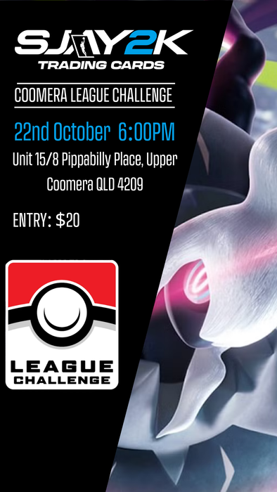 Upper Coomera Pokemon League Challenge Tournament Entry - Thursday 22 Oct 2026