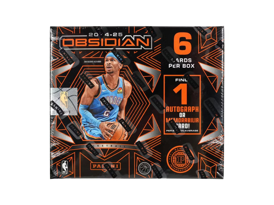 2024-25 Panini Obsidian Basketball International Hobby Box