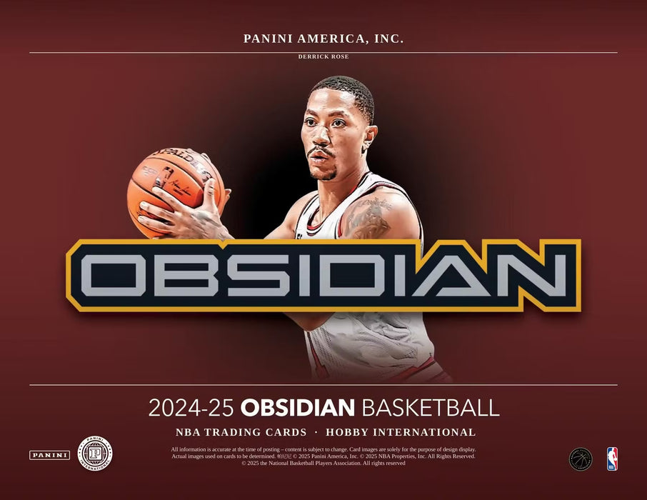2024-25 Panini Obsidian Basketball International Hobby Box