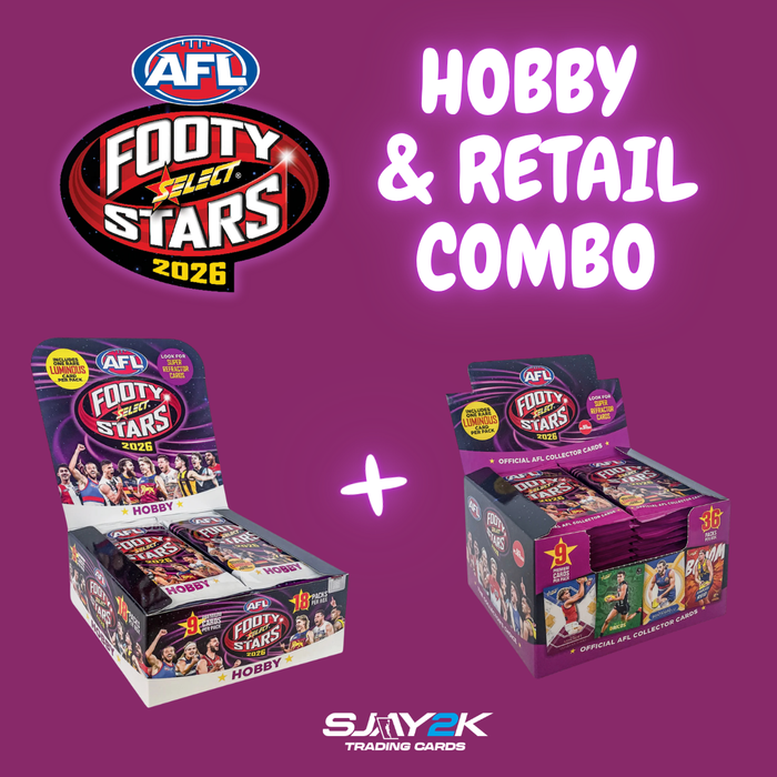 2026 Select AFL Footy Stars Hobby + Retail Box Combo