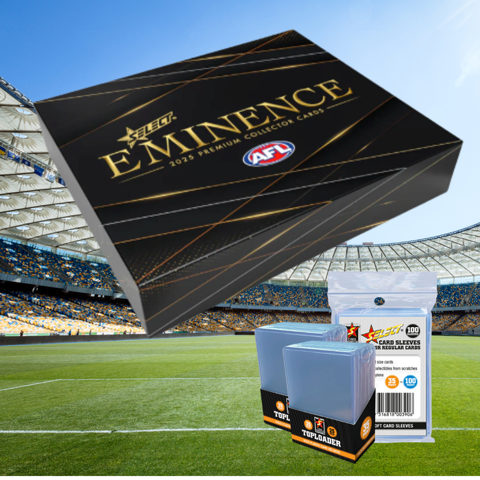 2025 Select AFL Eminence Hobby Box + Accessories Bundle
