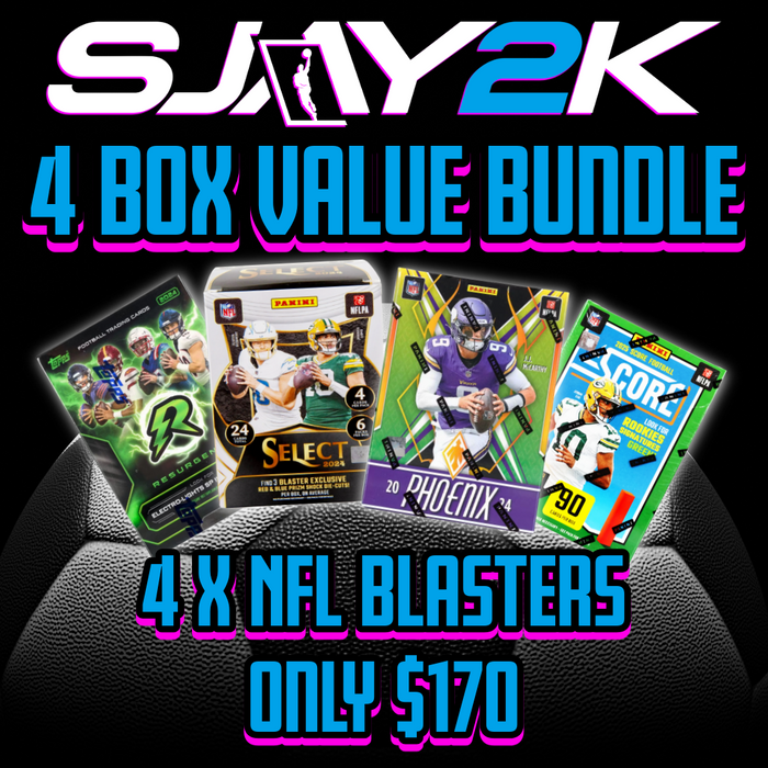 2024-25 NFL Football 4-Box Value Bundle
