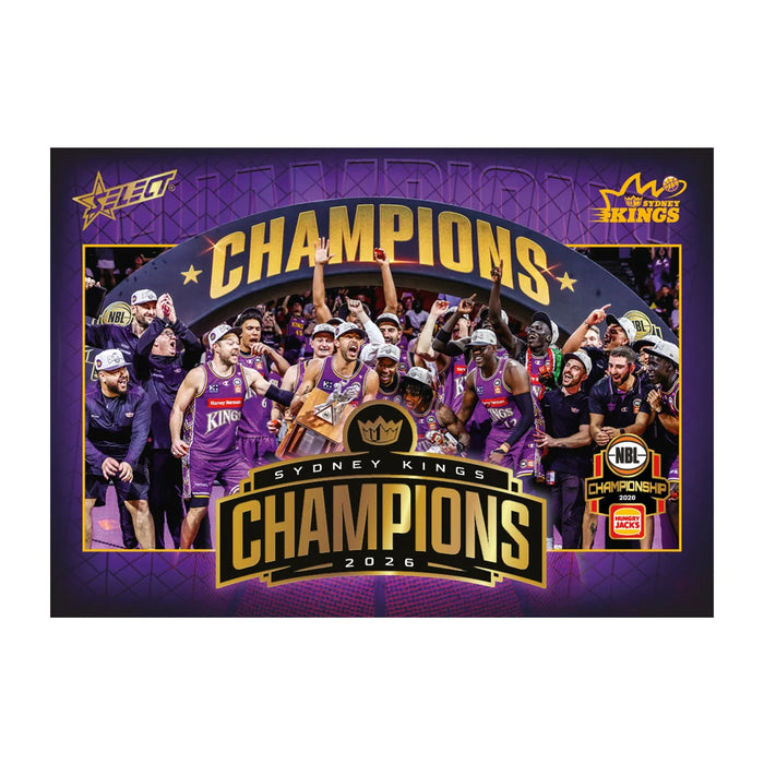 Select NBL26 Champions Sydney Kings Limited Edition Card Set