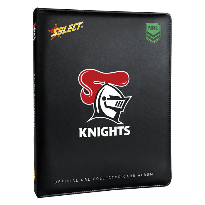 Select Official NRL Newcastle Knights Collector Card Album