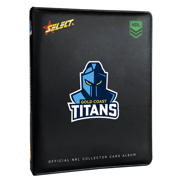 Select Official NRL Gold Coast Titans Collector Card Album