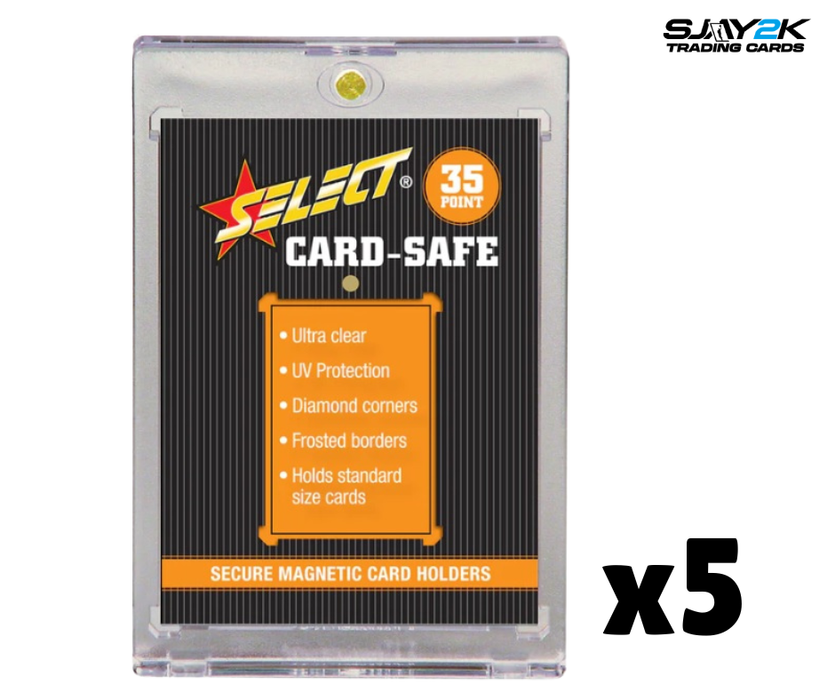 5 PACK SPECIAL ~ Select One-Touch Card Safe 35pt