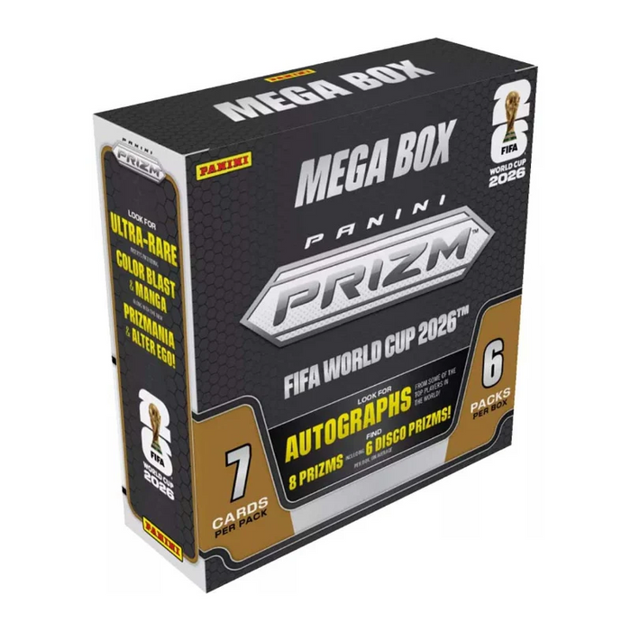 2026 Panini Prizm World Cup Soccer Mega Box