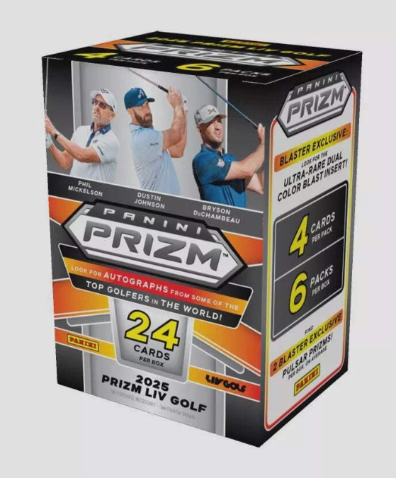 2025 Panini Prizm LIV Golf Blaster Box