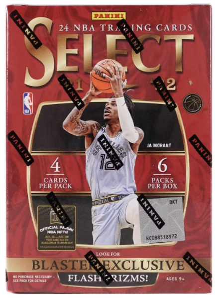 2021-22 Panini Select Basketball 6-Pack Blaster Box