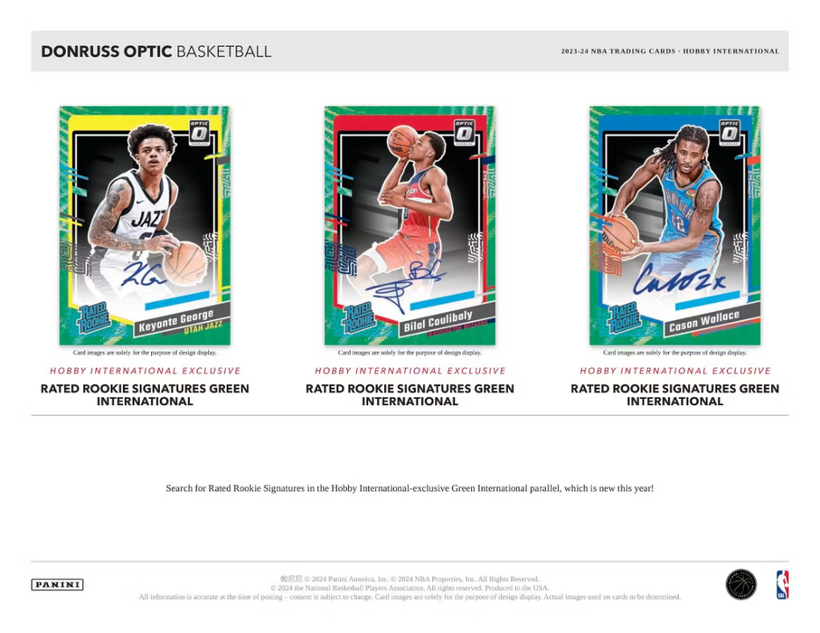 2023-24 Panini Donruss Optic Basketball Hobby International Box