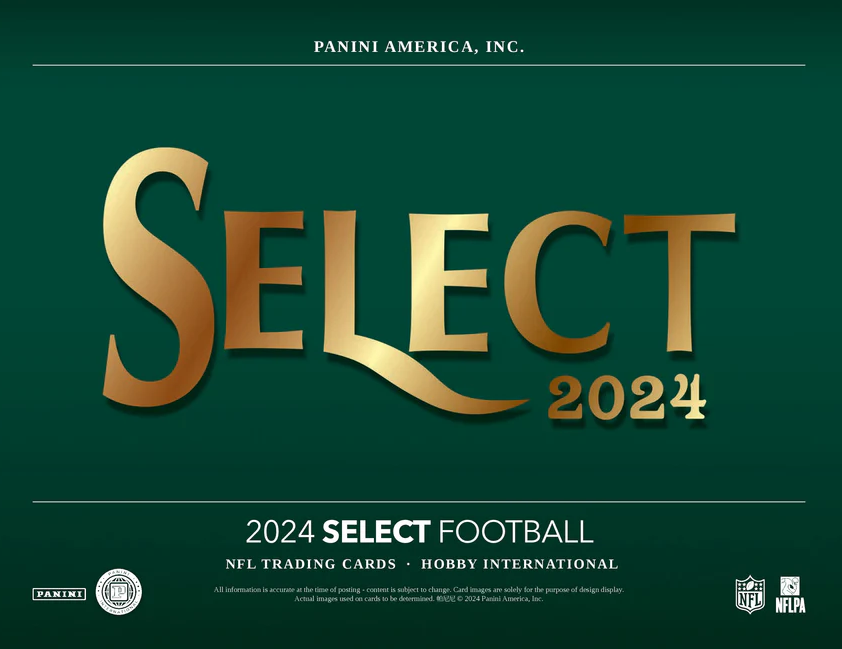 2024 Panini Select Football NFL Hobby International Box