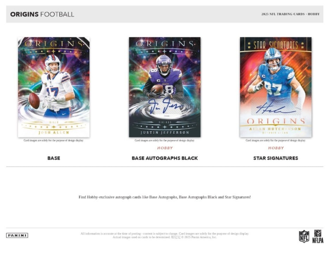 2025 Panini Origins NFL Football Hobby Box