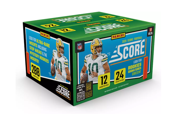 2025 Panini Score NFL Football Retail Box