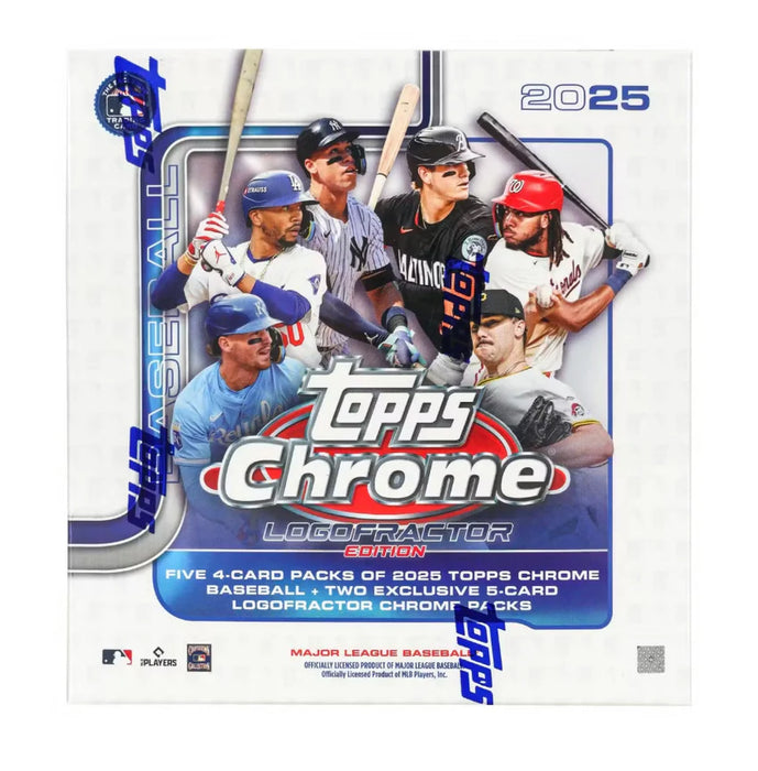 2025 Topps Chrome Baseball Logofractor Edition Box