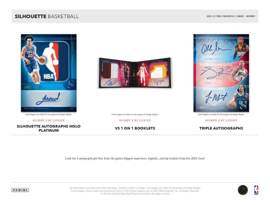 2024-25 Panini Silhouette Basketball Hobby Box