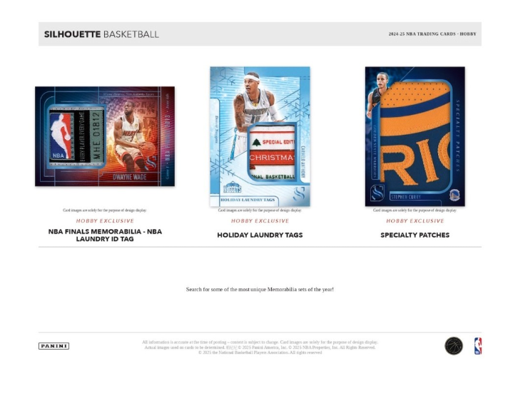 2024-25 Panini Silhouette Basketball Hobby Box