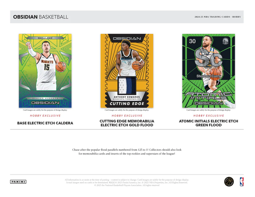 2024-25 Panini Obsidian Basketball Hobby Box