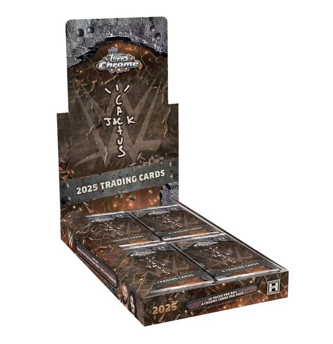 2025 Topps Chrome WWE x Cactus Jack Hobby Box