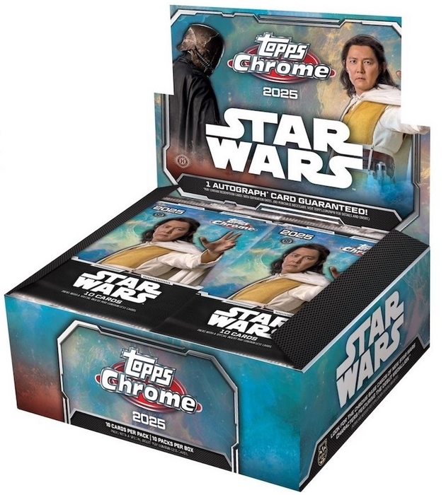 2025 Topps Star Wars Chrome Hobby Box