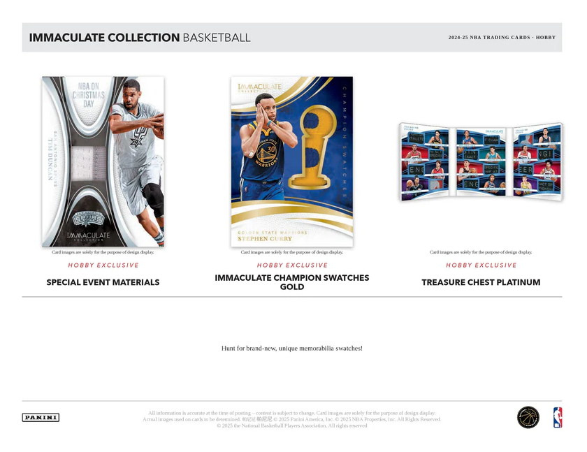2024-25 Panini Immaculate Basketball Hobby Box
