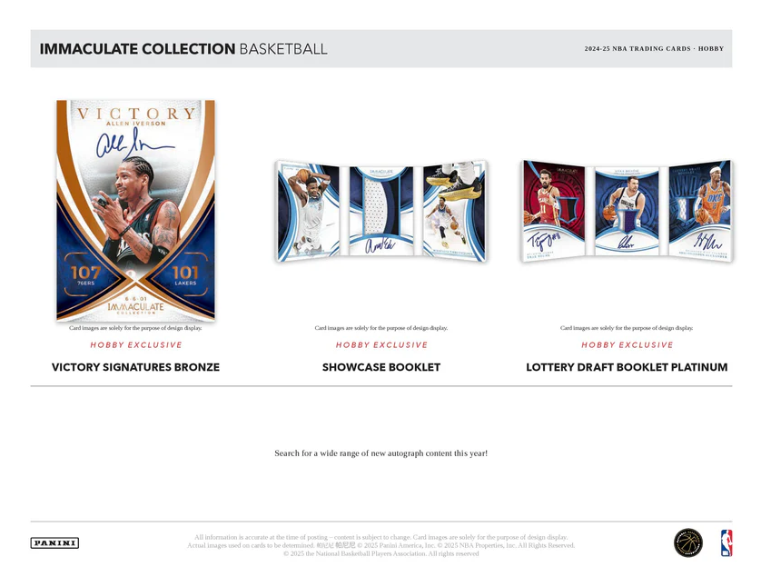 2024-25 Panini Immaculate Basketball Hobby Box
