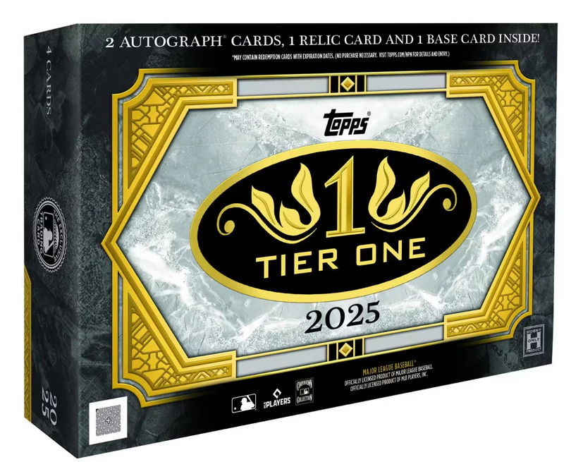2025 Topps Tier One Baseball Hobby Box